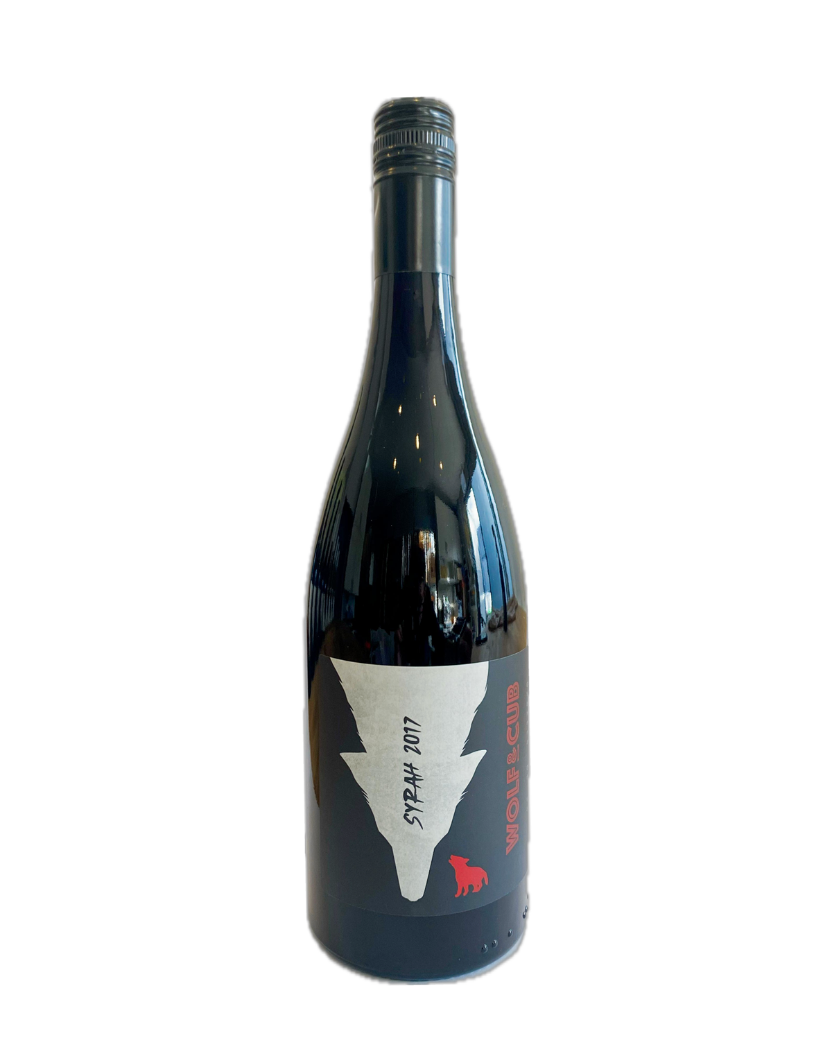 2017 Reserve Syrah bottle